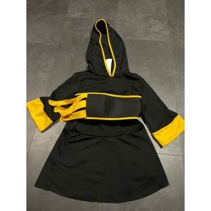 California Costumes Black and Yellow Hooded Dress Costume Halloween size L H-711